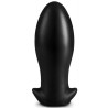 EggPlay Plug Silicone Saurus Egg XXL 18.5 x 8.3cm Noir